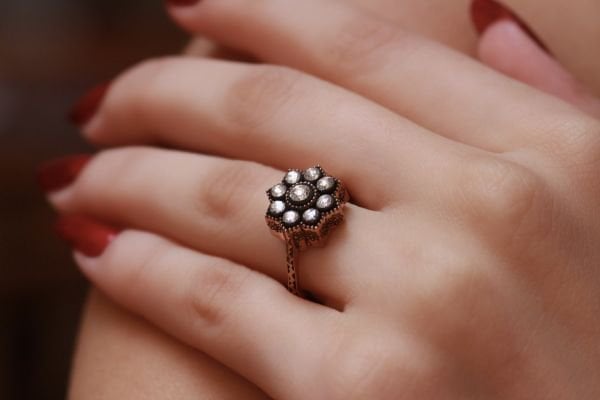 0,39 Karat Elmas Tasarım Yüzük