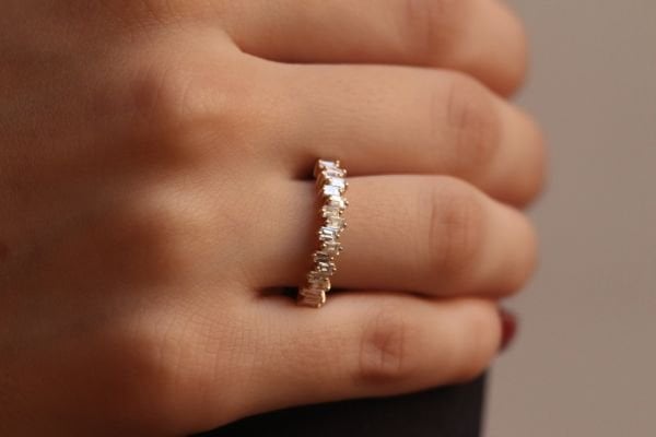 0,62 Karat Pırlanta Vintage Yüzük
