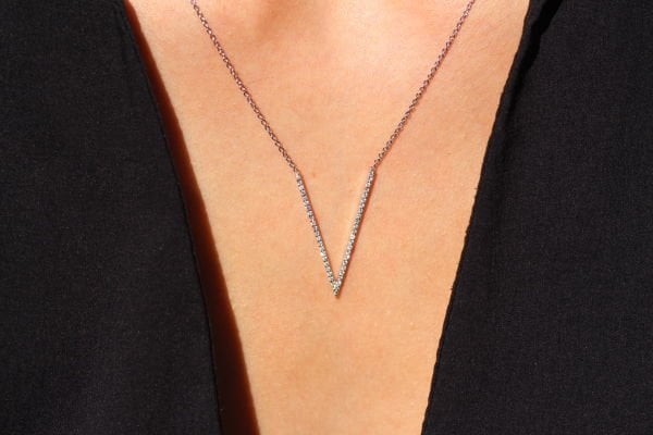 0,23 Karat Pırlanta Tasarım Kolye