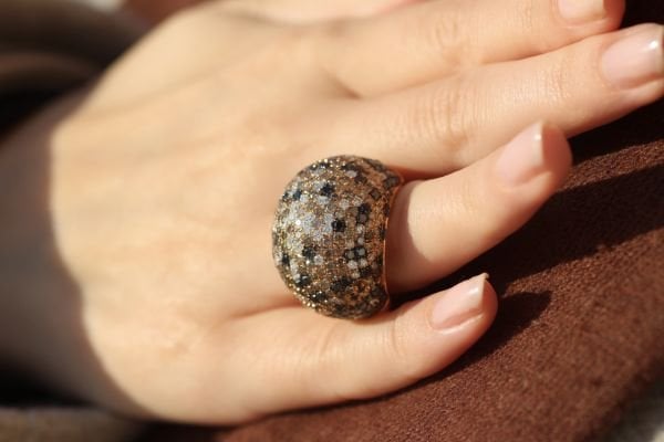 6,92 Karat Pırlanta Rose Yüzük