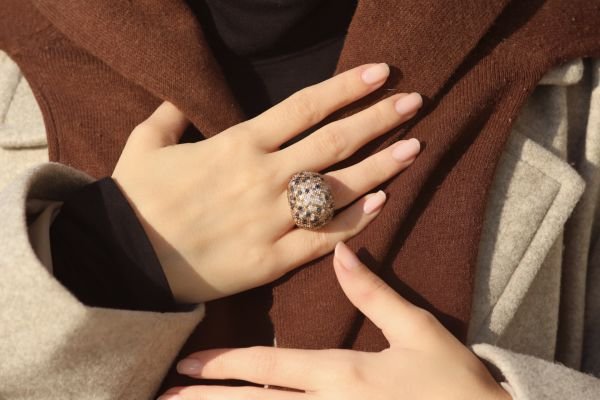 6,92 Karat Pırlanta Rose Yüzük