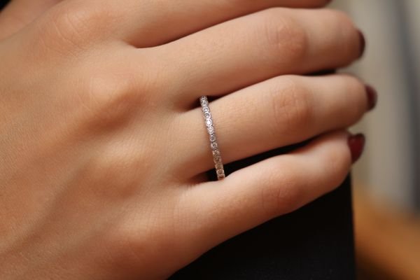 0,54 Karat Pırlanta Tamtur Yüzük