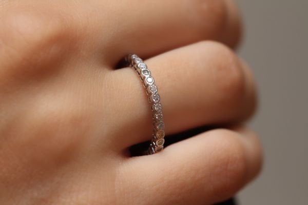 0,54 Karat Pırlanta Tamtur Yüzük