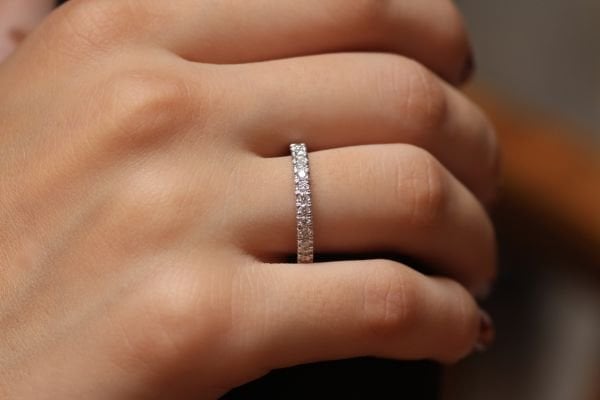 0,80 Karat Pırlanta Tamtur Yüzük