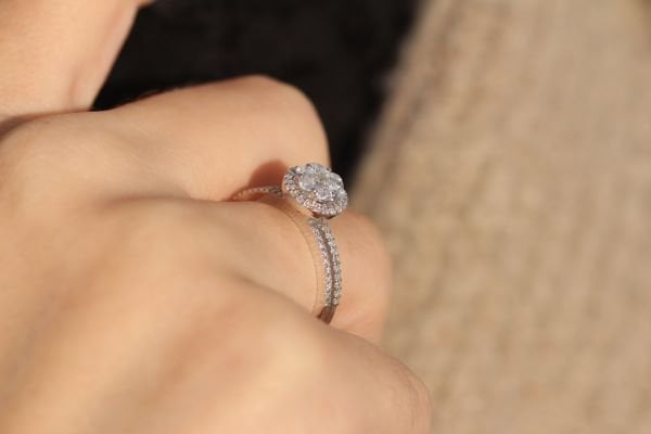 0,61 Karat Pırlanta Coronet Yüzük