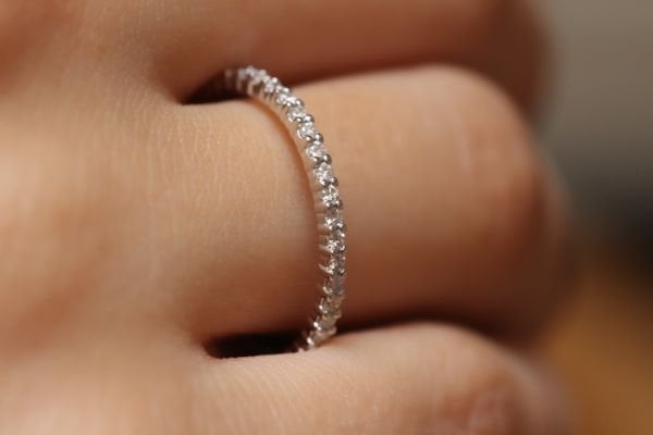 0,42 Karat Pırlanta Tamtur Yüzük