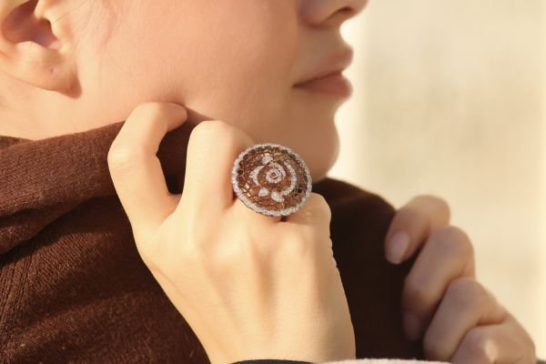 1,57 Karat Pırlanta Rose Yüzük