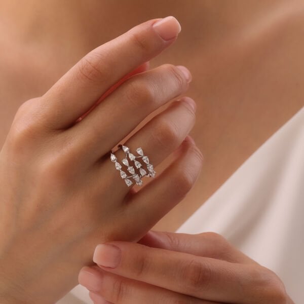 1.36 Karat Pırlanta Tasarım Yüzük