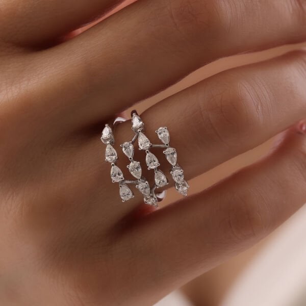 1.36 Karat Pırlanta Tasarım Yüzük