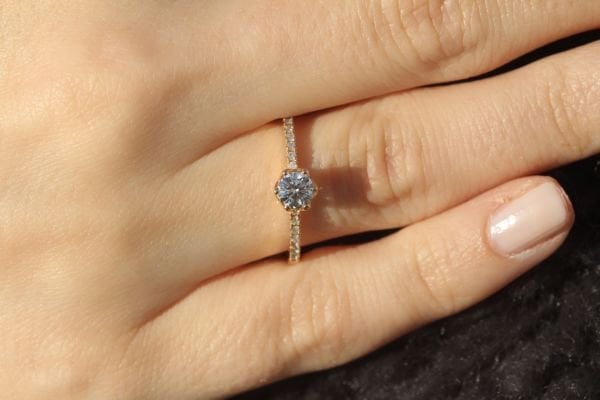 0,41 Karat Pırlanta Vintage Yüzük