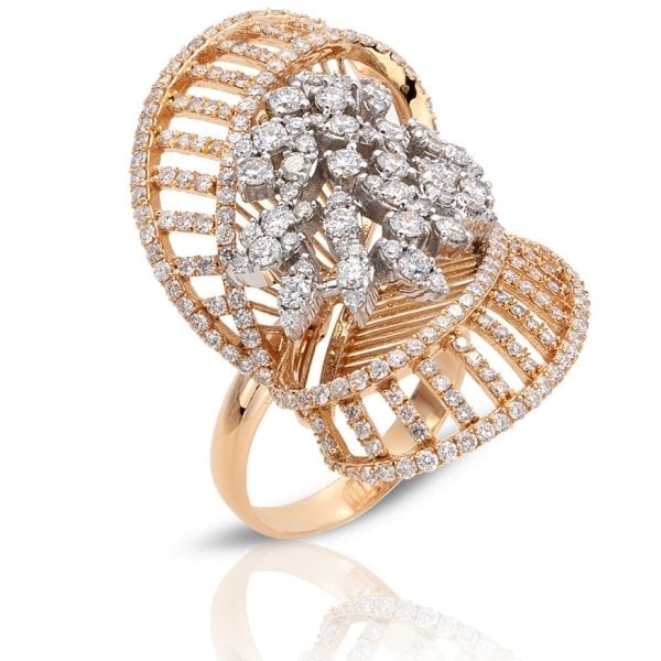 Pırlanta Rose Tasarım Yüzük