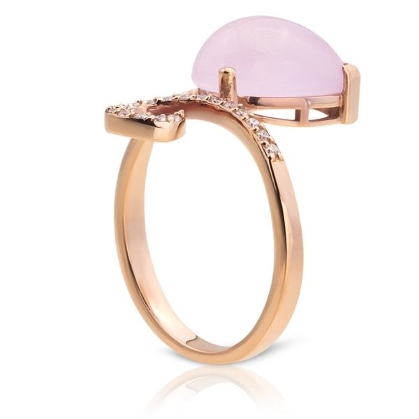 0,15 Karat Pırlanta Rose Yüzük