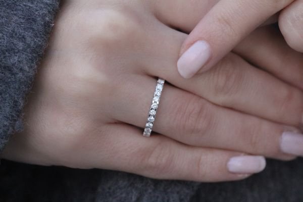 0,90 Karat Pırlanta Tamtur Yüzük