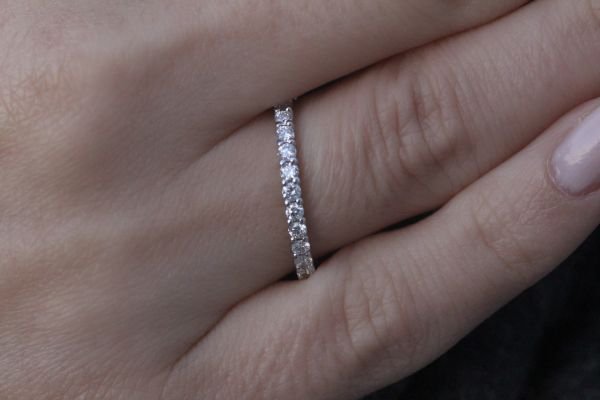 0,90 Karat Pırlanta Tamtur Yüzük