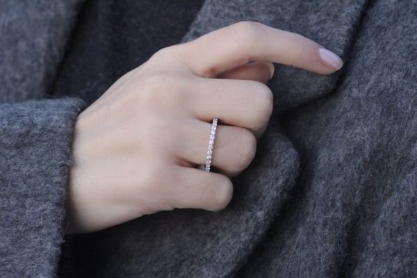 0,98 Karat Pırlanta Tamtur Yüzük