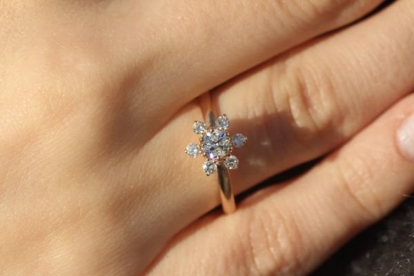 0,52 Karat Pırlanta Vintage Yüzük