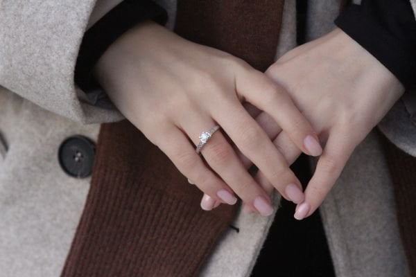 0,29 Karat Pırlanta Tektaş Yüzük