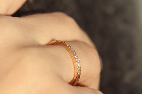 0,16 Karat Pırlanta Vintage Yüzük