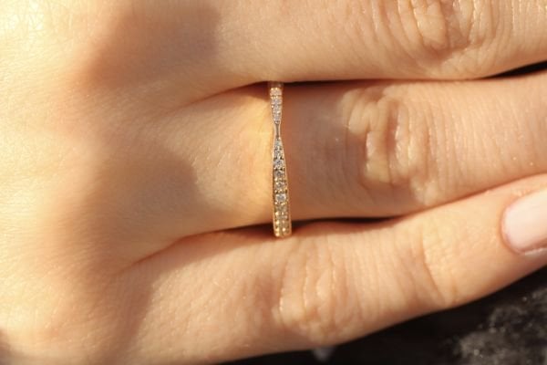 0,16 Karat Pırlanta Vintage Yüzük