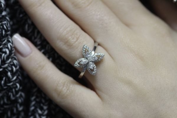 0,50 Karat Pırlanta Tasarım Yüzük