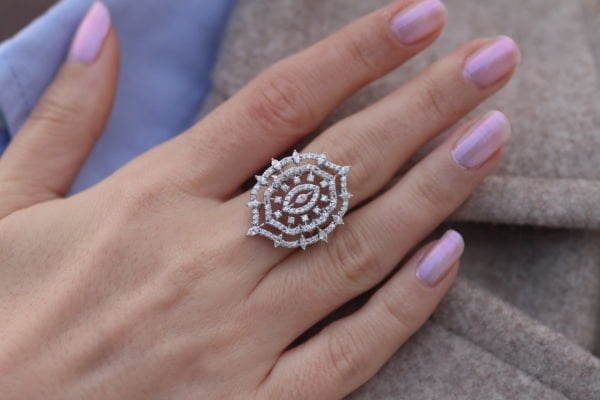 1.14 Karat Pırlanta Tasarım Yüzük