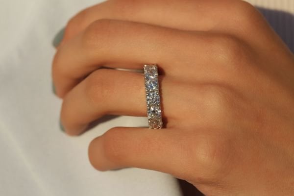 7,05 Karat Pırlanta Tamtur Yüzük