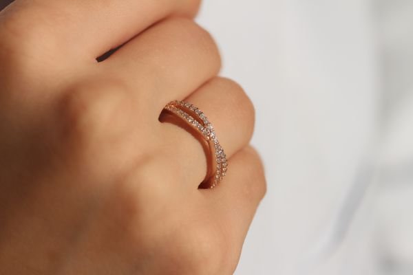 0,35 Karat Pırlanta Vintage Yüzük