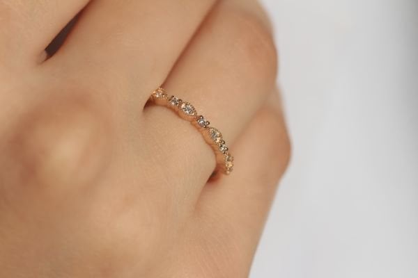 0,10 Karat Pırlanta Vintage Yüzük