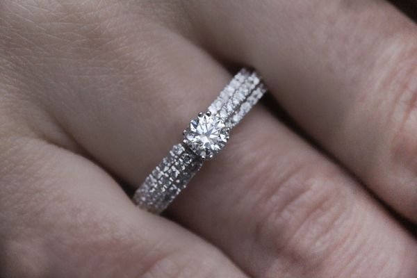 0,64 Karat Pırlanta Tektaş Yüzük