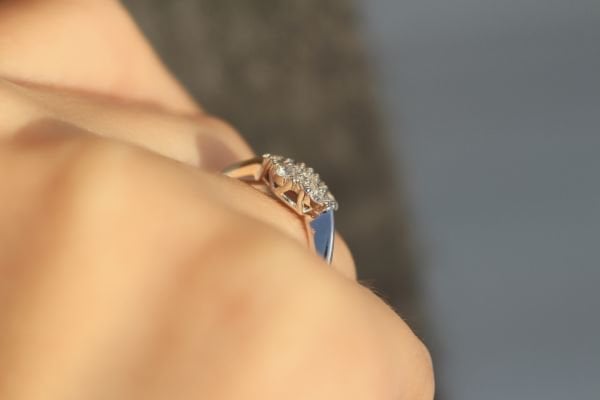 0,29 Karat Pırlanta Coronet Yüzük