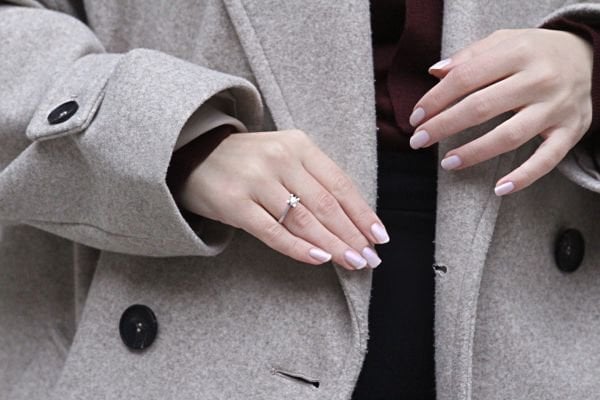 0,40 Karat Pırlanta Tektaş Yüzük