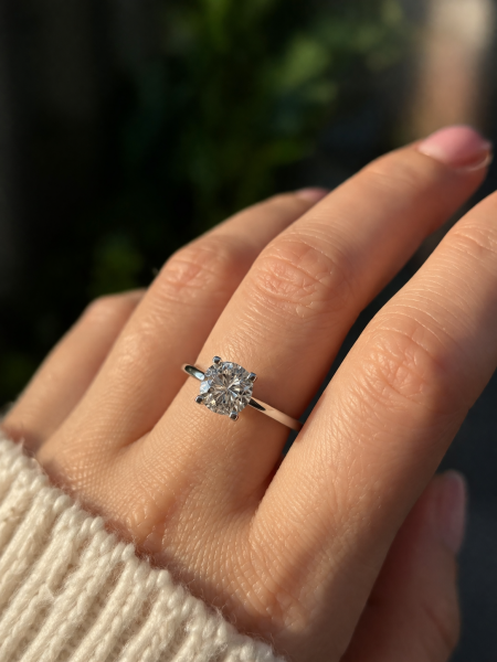 0,58 Karat Pırlanta Tektaş Yüzük