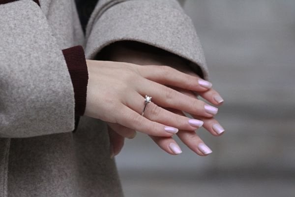 0,62 Karat Pırlanta Tektaş Yüzük