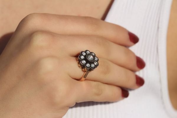 0,33 Karat Elmas Tasarım Yüzük