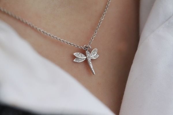 0,16 Karat Pırlanta Tasarım Kolye