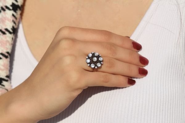 1,55 Karat Elmas Tasarım Yüzük