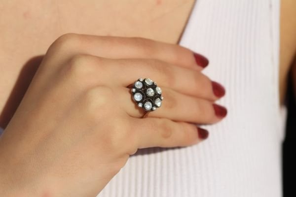 1,55 Karat Elmas Tasarım Yüzük