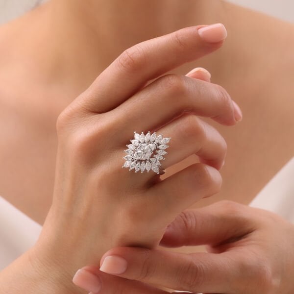 3.32 Karat Pırlanta Tasarım Yüzük