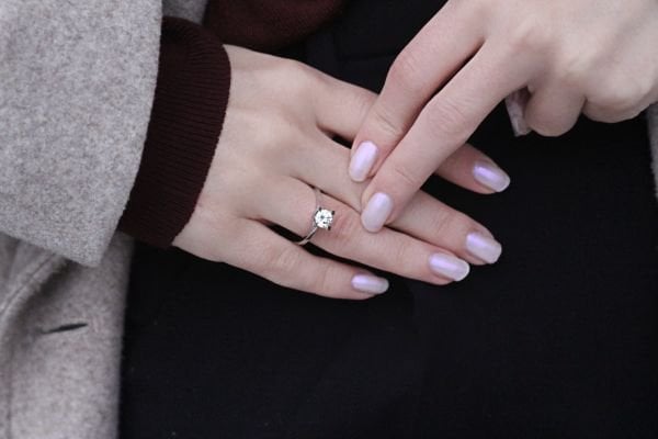 0,77 Karat Pırlanta Tektaş Yüzük